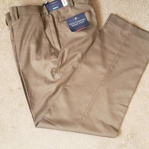 Croft &Barrow dress pants size 34w 32L wheat color